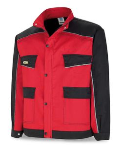 588-CRN CAZADORA ROJA/NEGRA PRO