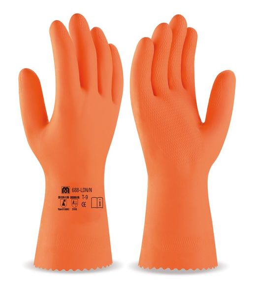 688-LDN/N GUANTE DE LATEX TIPO INDUSTRIAL