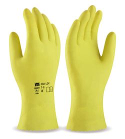 688-LDY GUANTE LATEX DOMESTICO AMARILLO