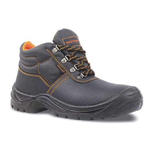 ABELIO, bota S1P de cuero vacuno con cordones