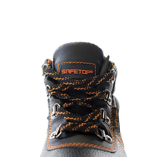 ABELIO, bota S1P de cuero vacuno con cordones