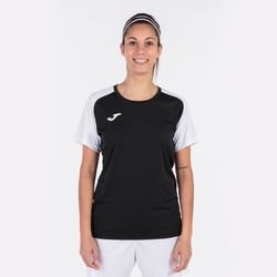 T-shirt a maniche corte Academy IV nera bianca