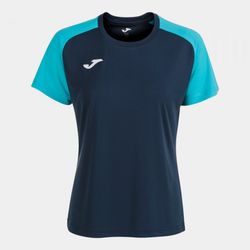 Academy Iv Short Sleeve T-Shirt Navy Fluor Turquoise