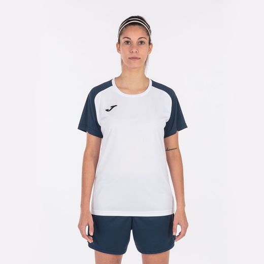 Academy Iv Short Sleeve T-Shirt White Navy