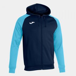 Academy Iv Zip-Up Hoodie Navy Fluor Turquoise
