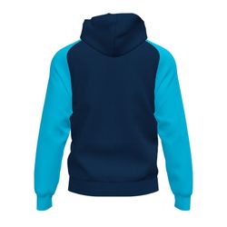 Academy Iv Zip-Up Hoodie Navy Fluor Turquoise
