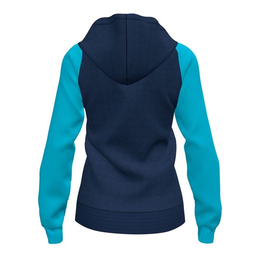 Academy Iv Zip-Up Hoodie Navy Fluor Turquoise