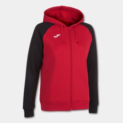 Academy Iv Zip-Up Hoodie Red Black