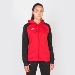Academy Iv Zip-Up Hoodie Red Black