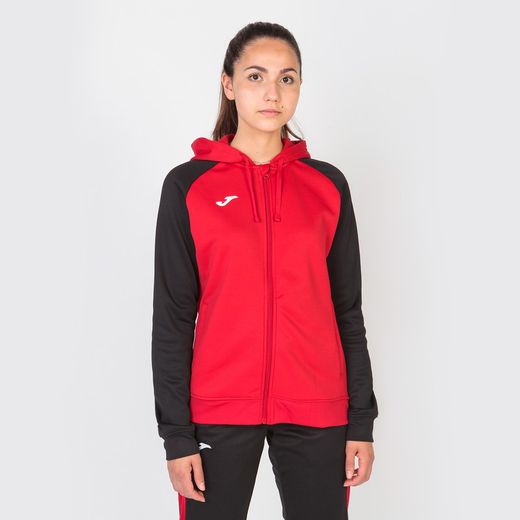 Academy Iv Zip-Up Hoodie Red Black