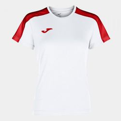 Academy Short Sleeve T-Shirt White Red
