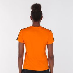 T-shirt Academy Arancione-Nera M/C