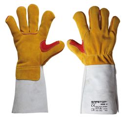 ACADIA, guante soldador con refuerzo en pulgar talla única