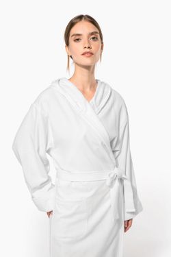 Bademantel mit Kapuze Bio