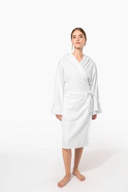 Bademantel mit Kapuze Bio