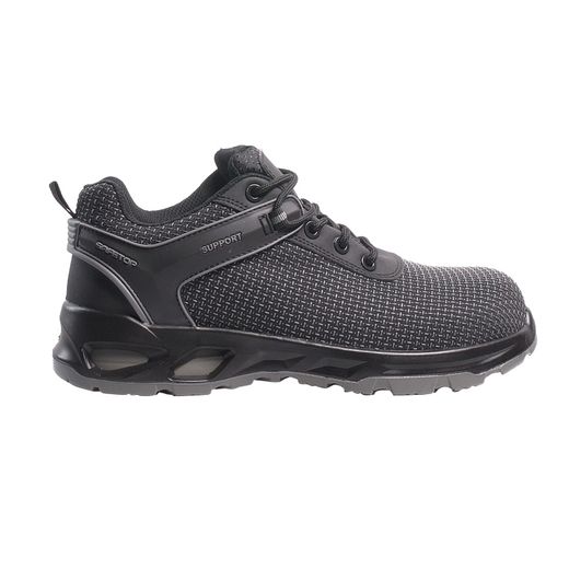 AMANTIO, zapato S3, suela 2 densidad, tejido PUTEK gris