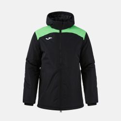 Anorak Trivor Ii Negro Verde Fluor