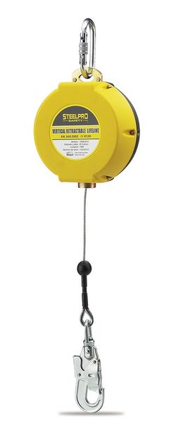 Anticaidas Retractil Cable 10 Metros Steelpro