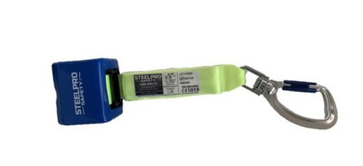 Anticaidas Retractil Cinta 2,5 Mts. Carcasa Steelpro