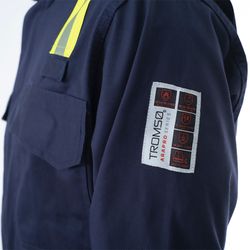 ARAPRO, buzo multiprotección azul marino con reflectantes
