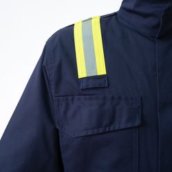 ARAPRO, buzo multiprotección azul marino con reflectantes