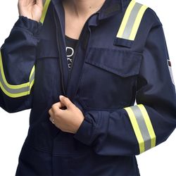 ARAPRO, buzo multiprotección azul marino con reflectantes
