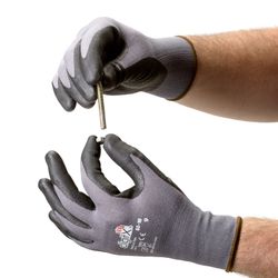 ARMOLUX Palm, guante nitrilo con rayas relieve en la palma