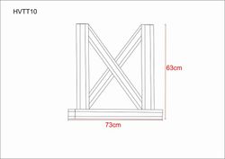Imbracatura ad alta visibilità con nastri riflettenti Chiusura in velcro in vita Arancione AV
