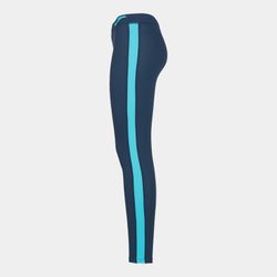 Ascona Long Tight Dark Navy-Fluor Turquoise