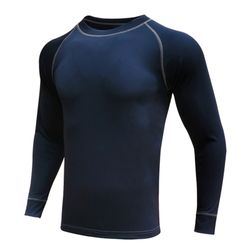 AVIA, camiseta termal QuickDry color azul marino
