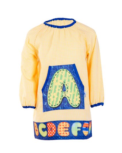 Babi Letras Vichy amarillo c.g. 6