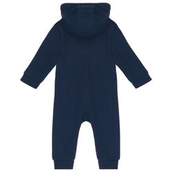 Strampler mit Kapuze für Babys Navy / Oxford Grey