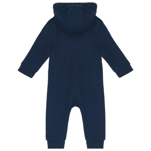 Strampler mit Kapuze für Babys Navy / Oxford Grey