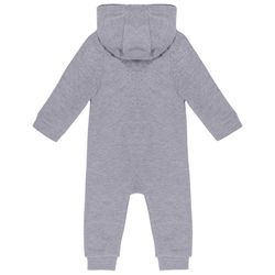 Strampler mit Kapuze für Babys Navy / Oxford Grey