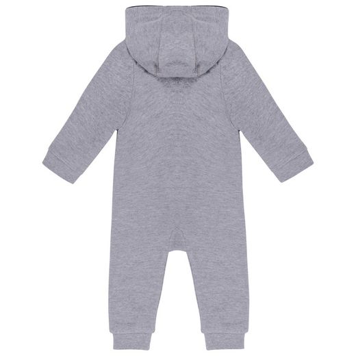 Strampler mit Kapuze für Babys Navy / Oxford Grey
