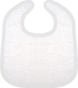 Babies'
Terry bib White / Pink