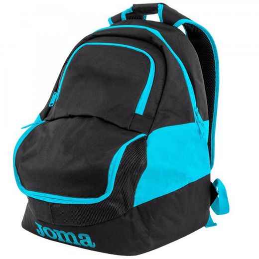Sac à dos Diamond Ii Noir-Fluor Turquoise