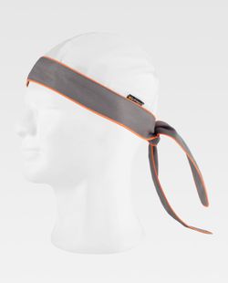 Kombiniertes Küchenbandana mit Live-AV-Behandlung Teflon White Grey Orange AV