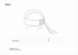 Bandana di servizio M850 di marca del team di lavoro