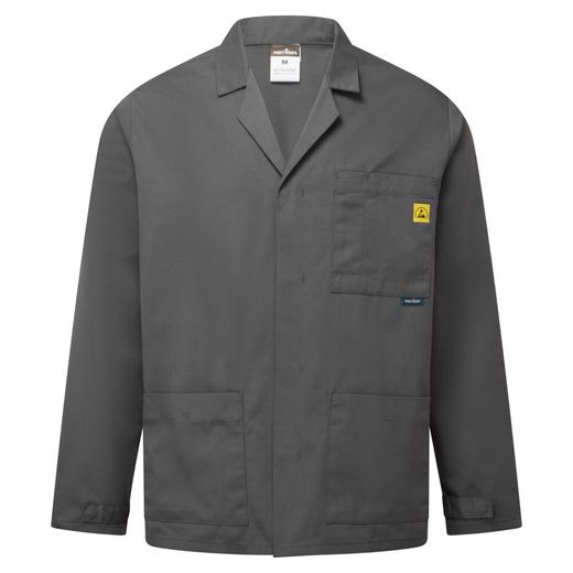 Bata Anti-Static ESD Lab Jacket Negro