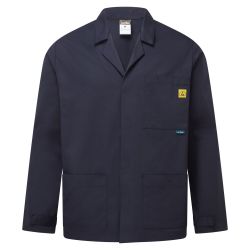 Bata Anti-Static ESD Lab Jacket Negro