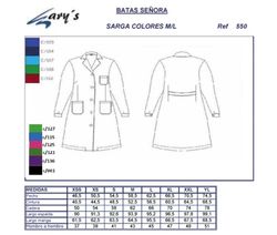 Bata Mujer M/L Sarga Colores