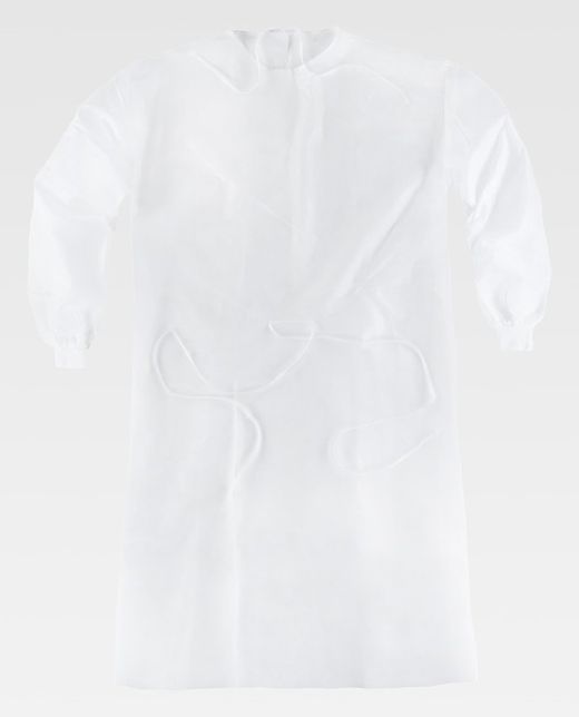 Kleid der weißen Farbe WorkTeam Marke