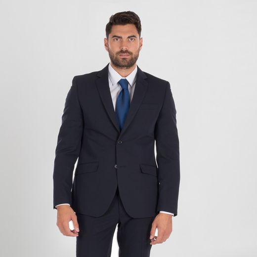 Americana Hombre 2 Botones Slim Fit Trivial
