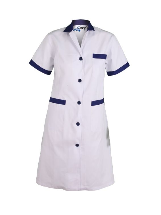 Bata Mujer Combinada Azulina L