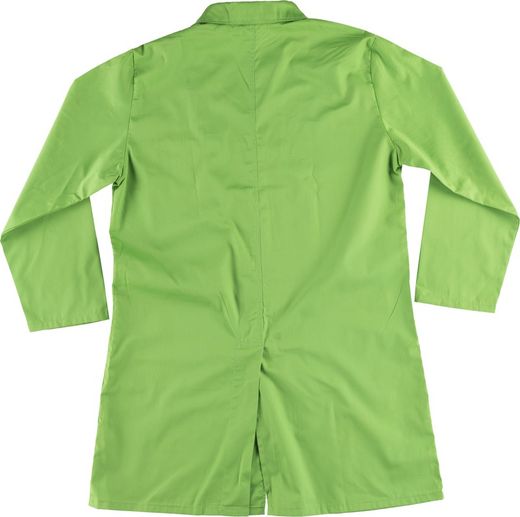 Unisex-Bademantel mit verdecktem Verschluss, einer Brusttasche und zwei Seiten Pistaziengrün