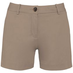 Eco-friendly ladies chino bermuda shorts