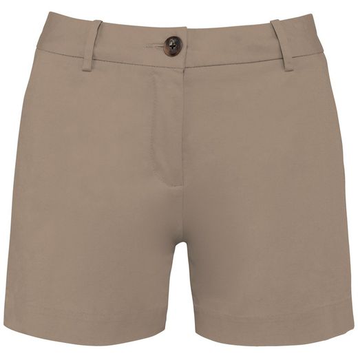 Eco-friendly ladies chino bermuda shorts