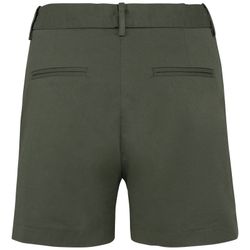 Eco-friendly ladies chino bermuda shorts