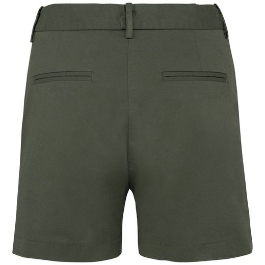 Eco-friendly ladies chino bermuda shorts